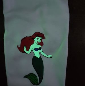 Glow in the dark Ariel Baby girl Onsie